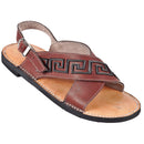 Crossed Leather Huarache - MExican Sandals