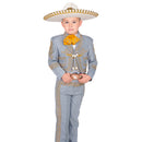 Traje Charro Blanco Detalles plata, Men's White Charro Suit