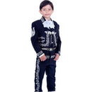 Traje Charro Blanco Detalles Oro, dorado, Men's White Charro Suit