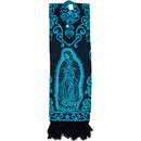 Rebozo Mexicano Virgen Maria imp-73403-blue