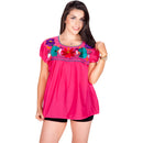 Blusa bordada estilo Puebla imp-77106