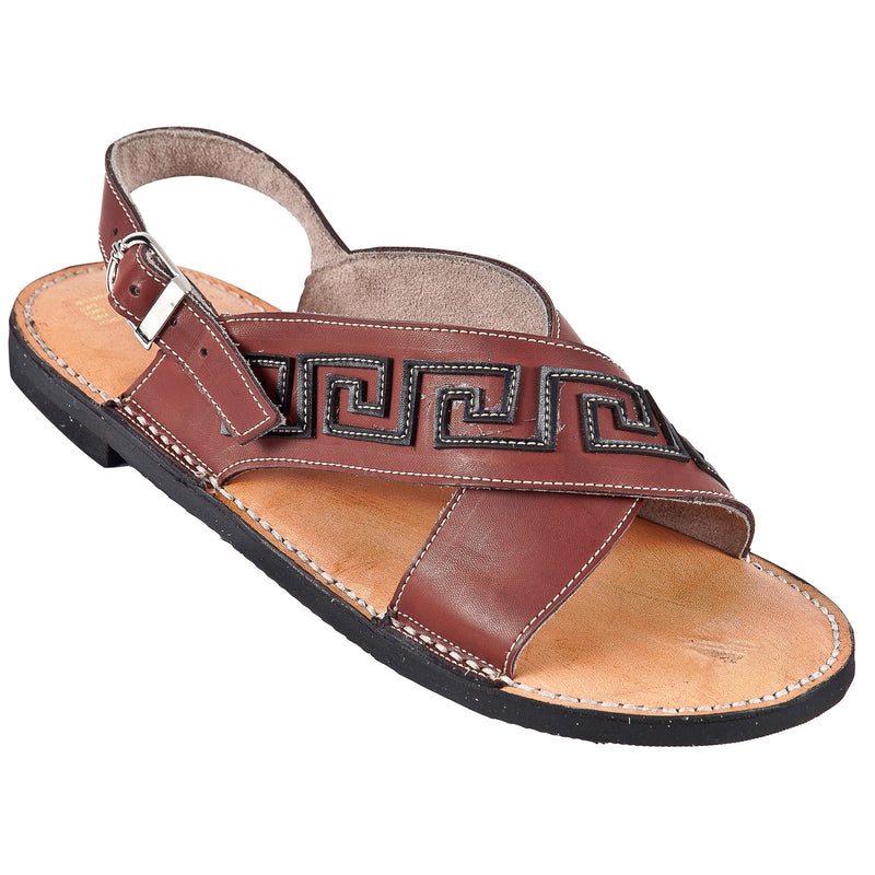 Crossed Leather Huarache - MExican Sandals