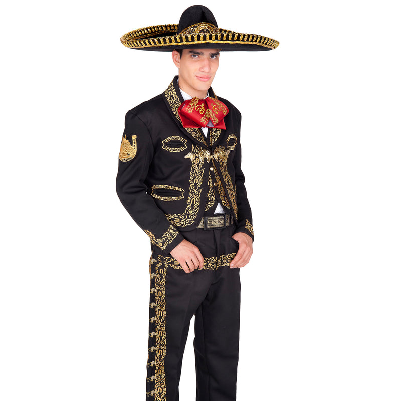 Traje Típico Vestido De Gala Masculino Disfraz Mexicano Vestido De