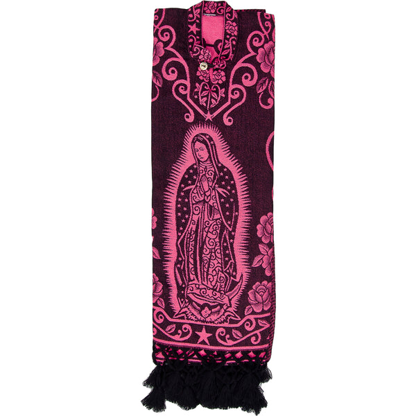 Rebozo Mexicano Virgen Maria imp-73403-pink