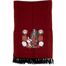 Rebozo Mexicano Virgen Maria imp-73421-red