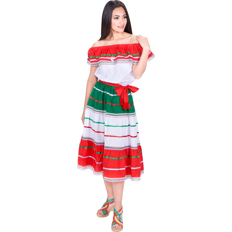 Vestido Patriotico Tradicional imp-74116