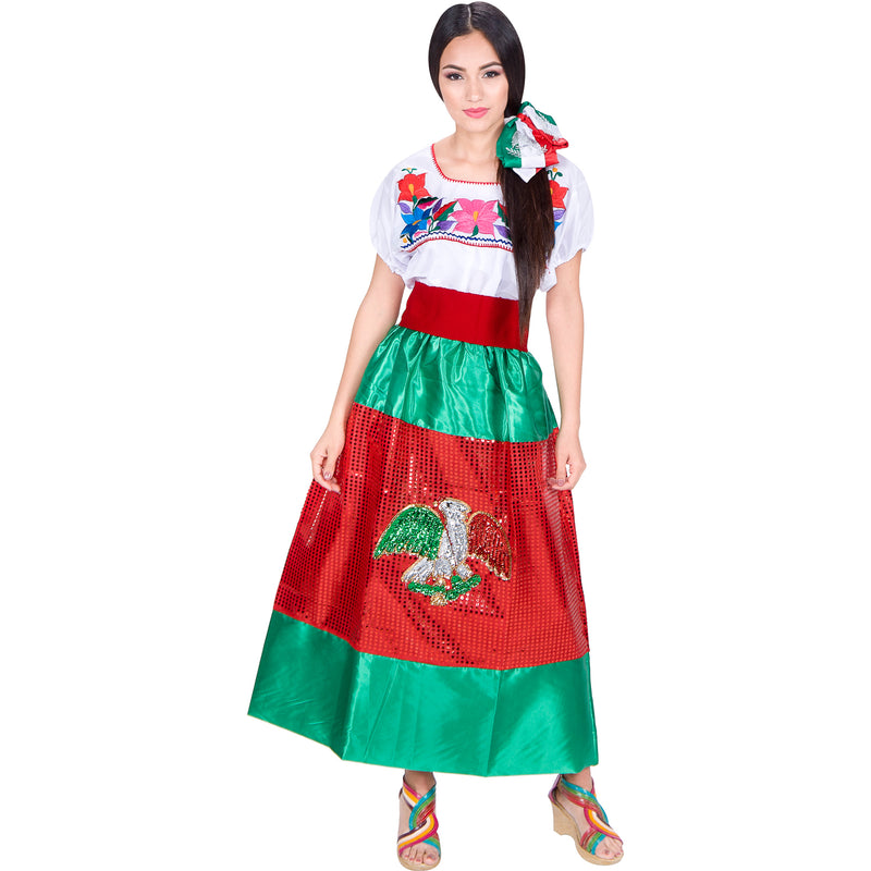 Vestido Patriotico Tradicional imp-74281